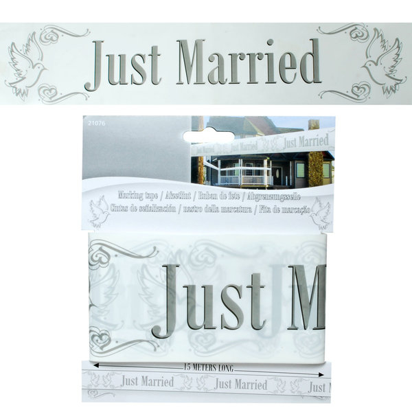 Absperrband Just Married