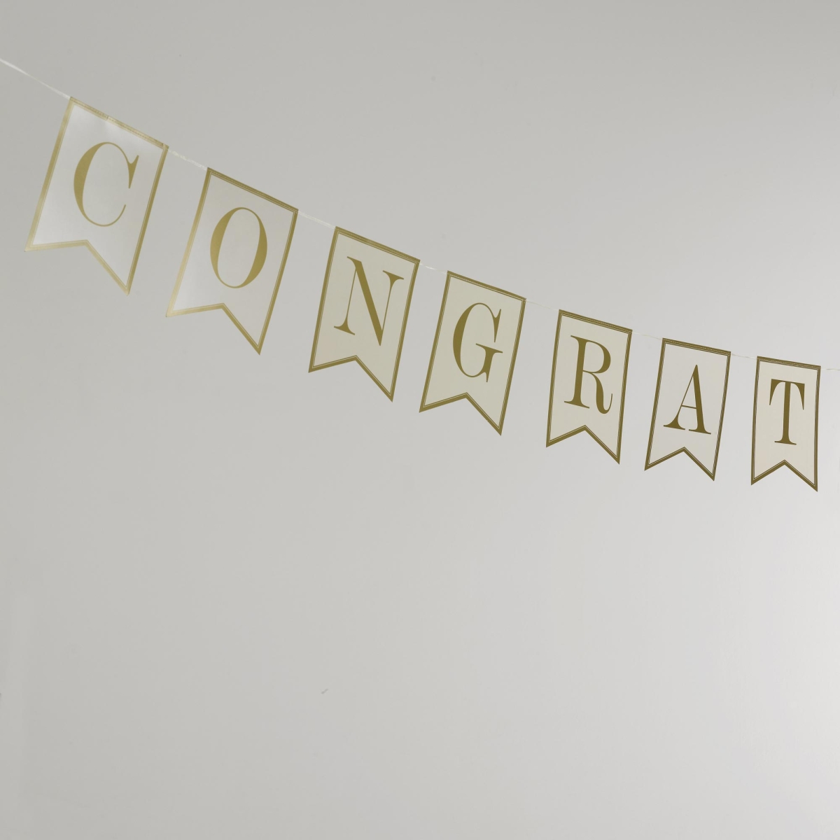 Banner Congratulations - Gold