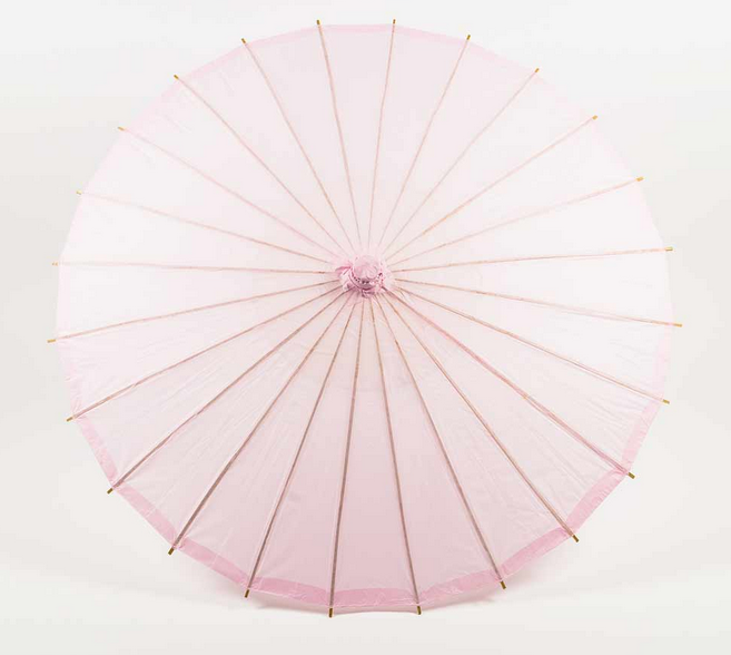 Blumenmädchenschirm Sommernacht Rosa