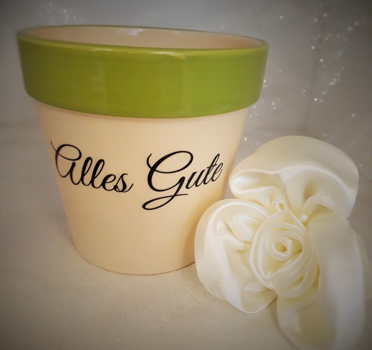 Blumentopf Alles Gute