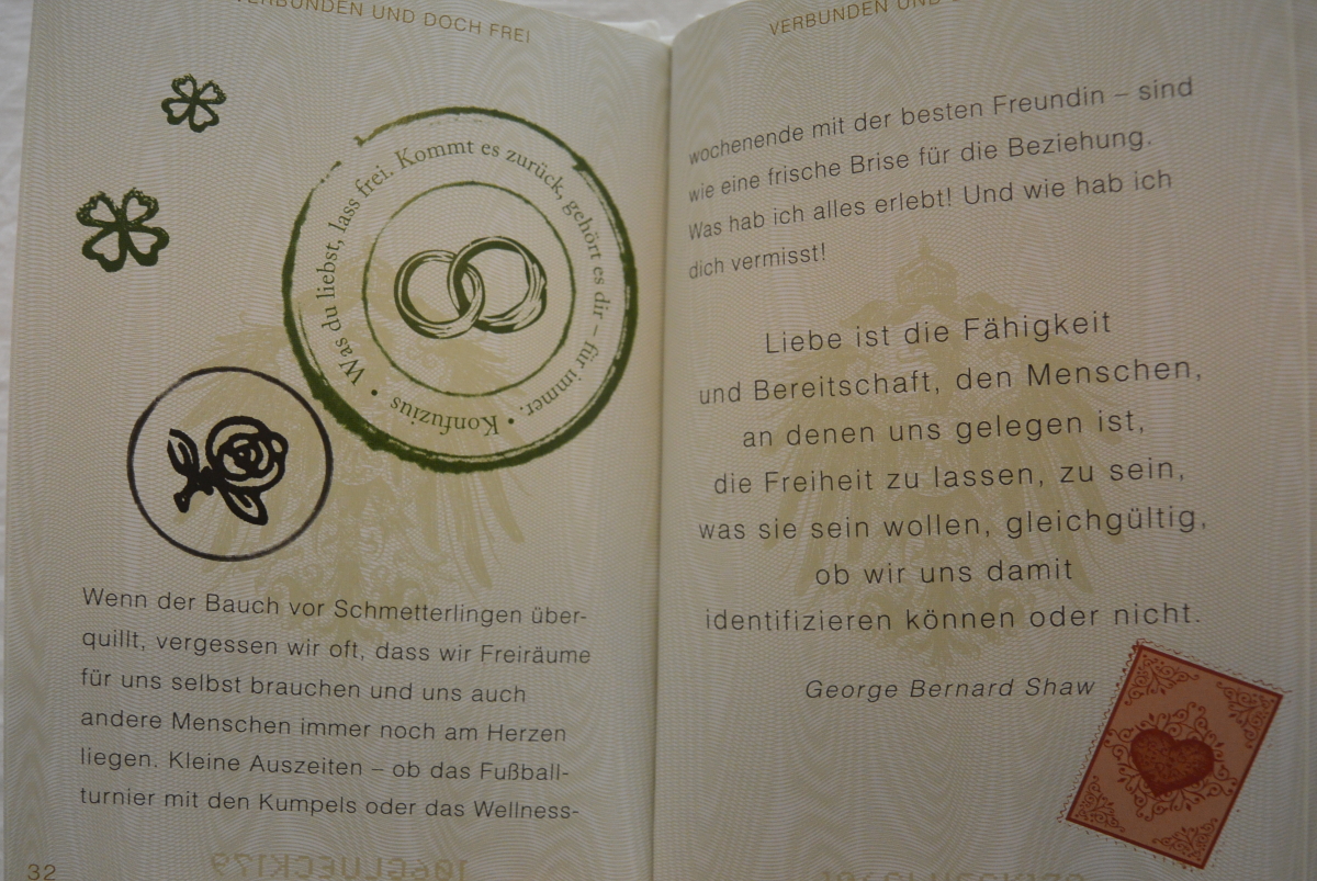 Buch Reisepass ins Glück