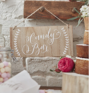 Candybar Schild Naturzauber