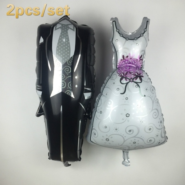 Folienballon-Set Brautpaar