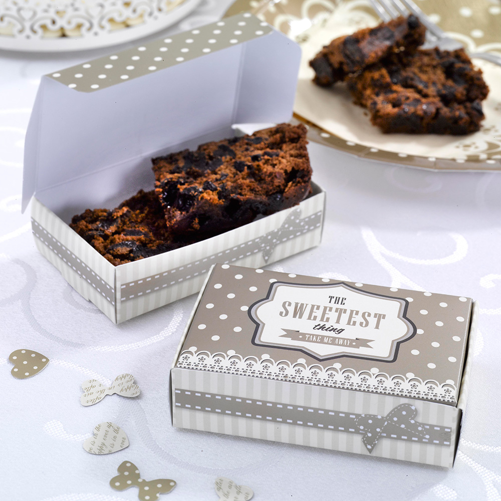 Gastgeschenkbox Chique Gold