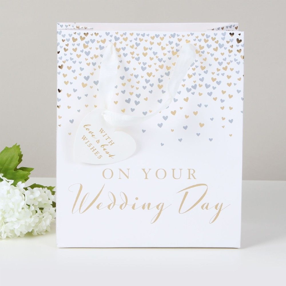 Geschenksackerl Wedding Day groß