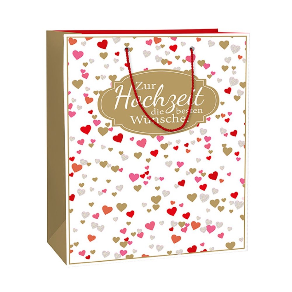 Geschenksackerl Zur Hochzeit die besten Wünsche