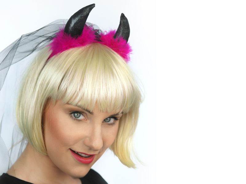 Haarreifen Teufelchen