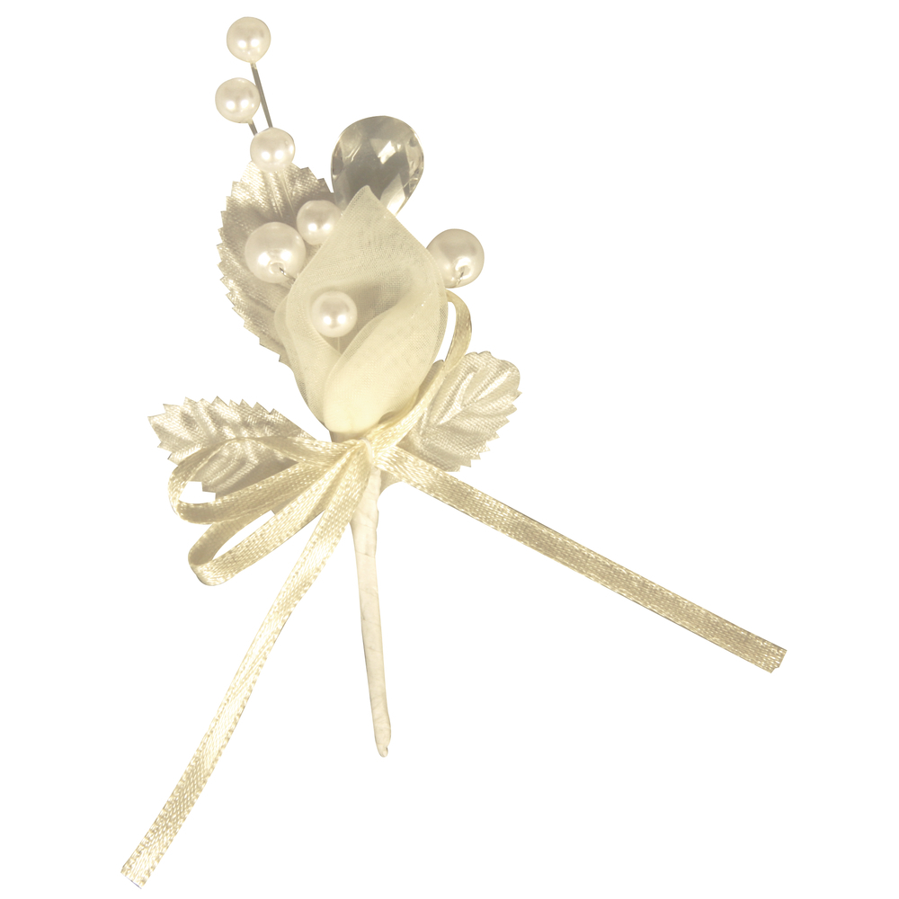 Hochzeitsanstecker Perle