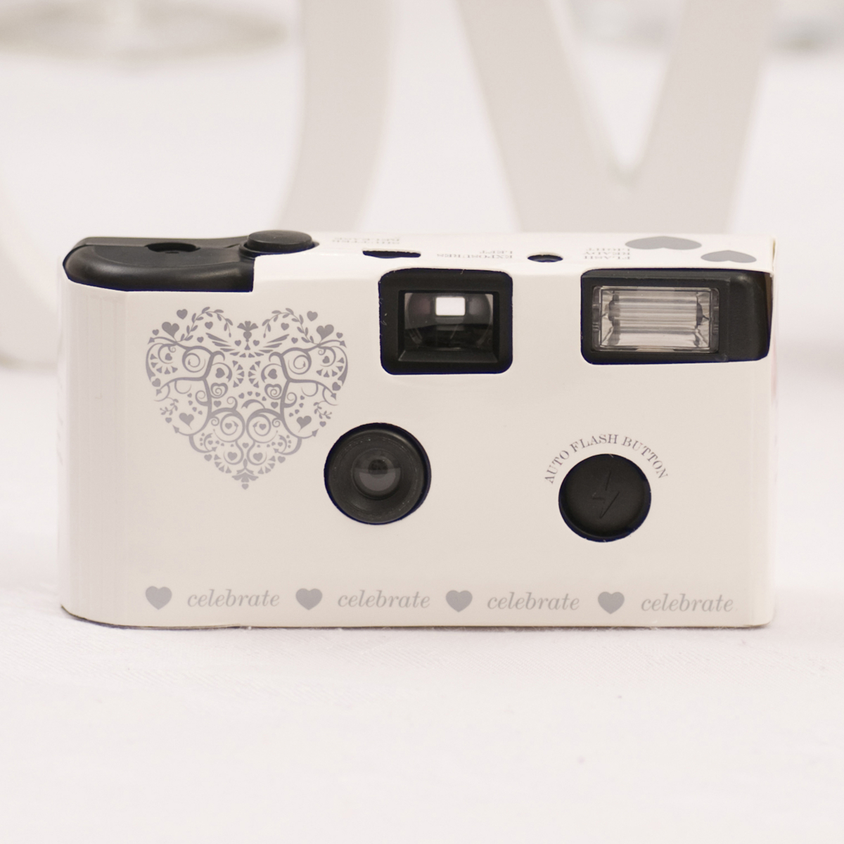 Hochzeitskamera Vintage Silber