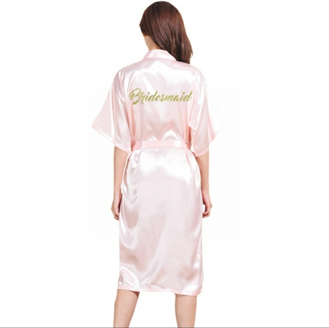 Morgenmantel Kimono Bridesmaid XL