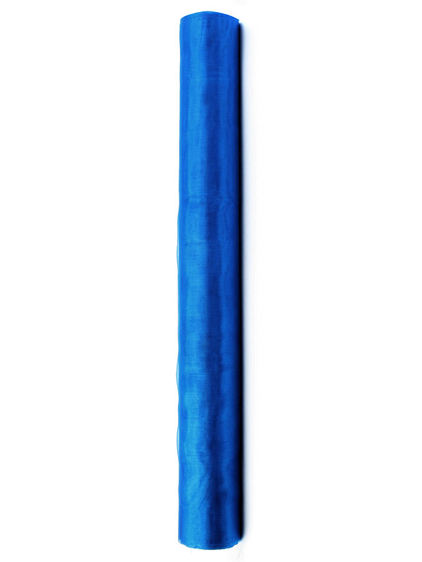 Organzaläufer breit 36 cm x 9 M Blau 083C