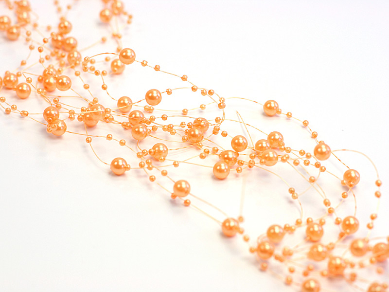Perlengirlande Apricot 21