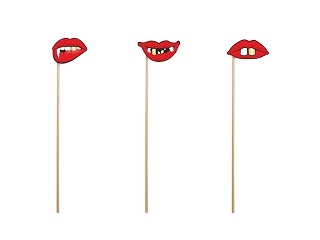 Photo Booth-Set Lips