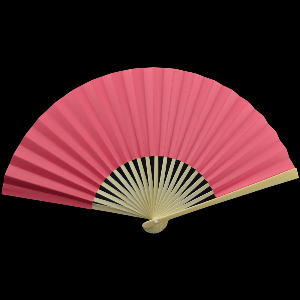 Premium Papierfächer Fuchsia