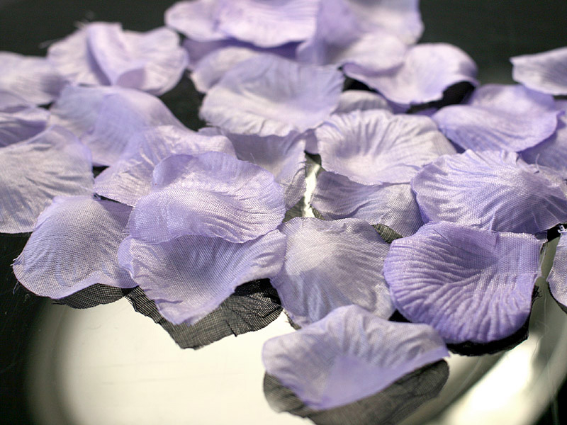 Rosenblüten klein Flieder