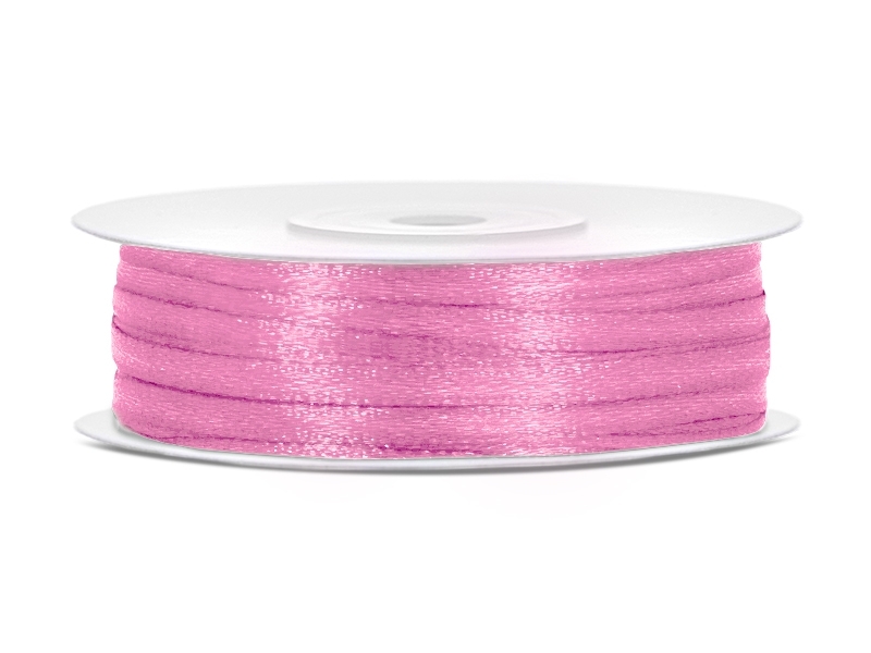 Satinband 3mm Rosa