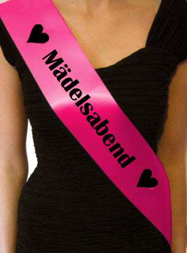 Schärpe Mädelsabend