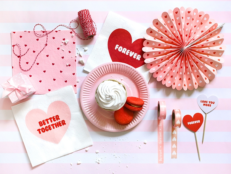 Servietten Hochzeitstag