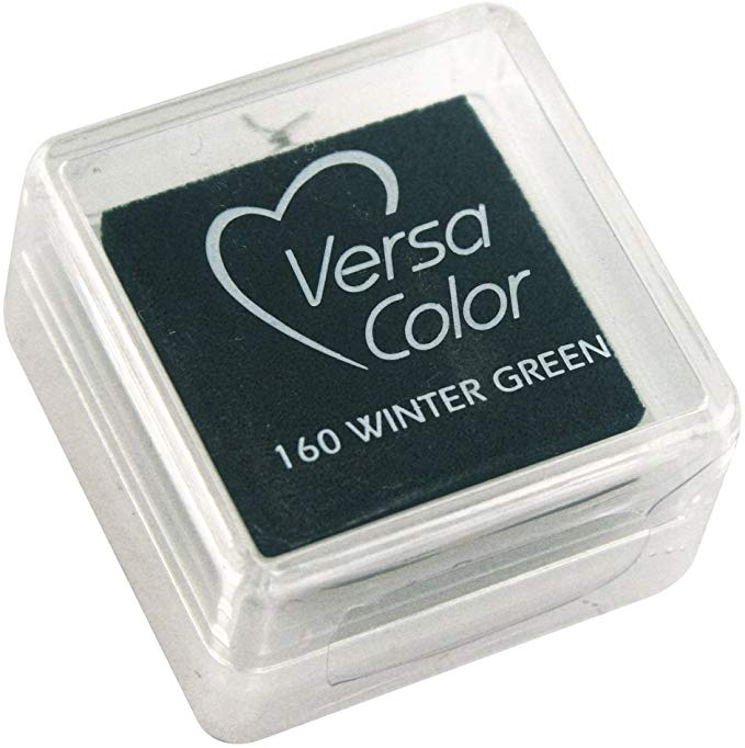 Stempelkissen Dunkelgrün