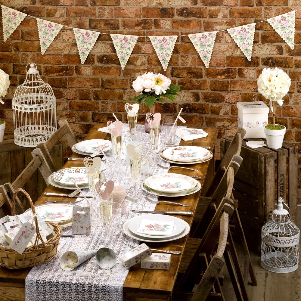 Strohhalmflagge Sweet Romance