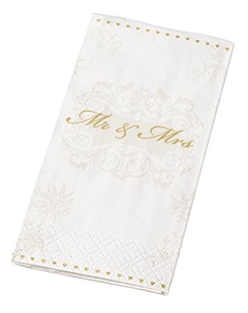 Taschentücher Mr. & Mrs. Gold