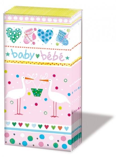 Taschentücher Storch