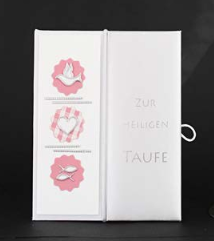 Taufbrief Fische Rosa