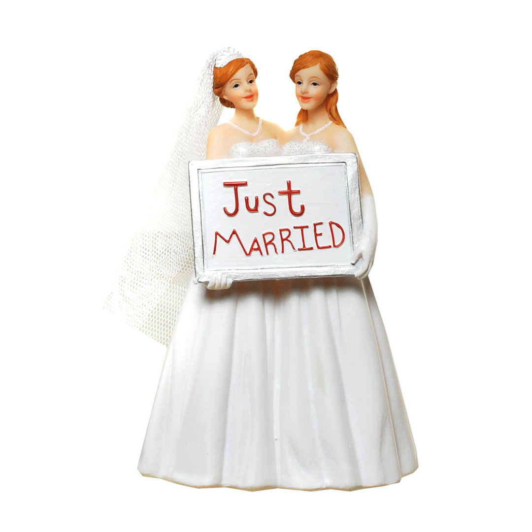 Tortenfigur Frauenhochzeit