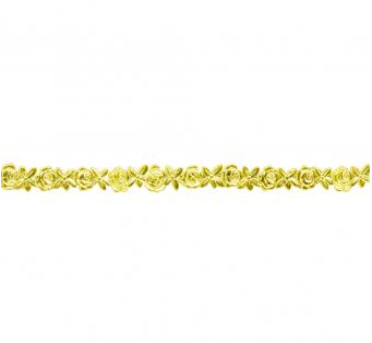 Wachsborte Blumenranke