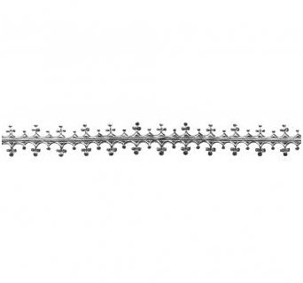 Wachsborte Edel Silber