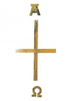 Wachsmotiv Alpha-Omega