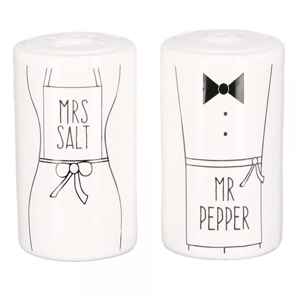 Salz- und Pfefferstreuer Mr. & Mrs.